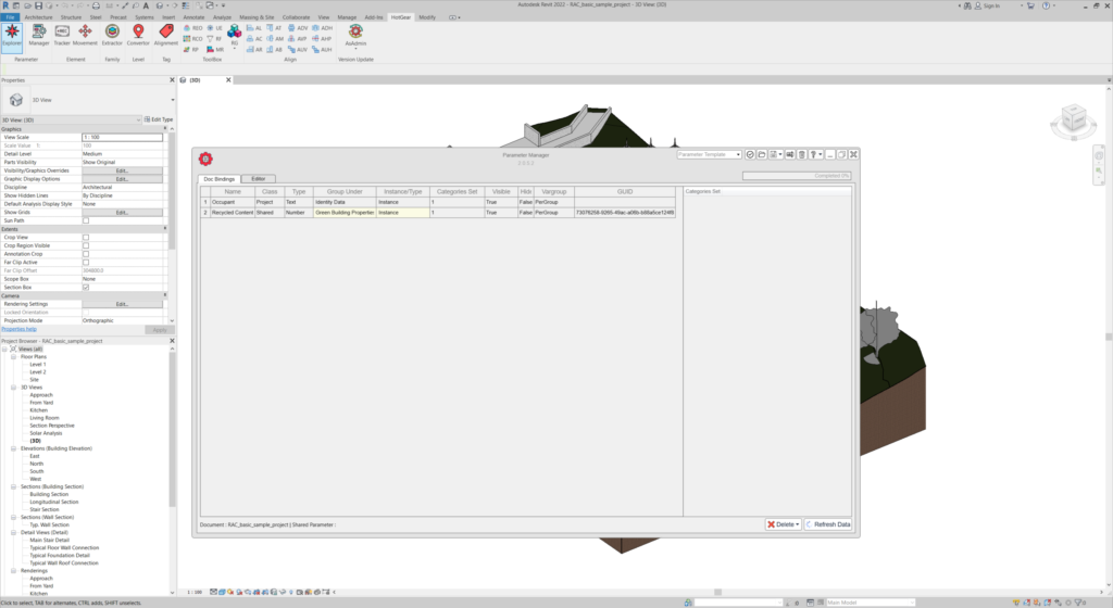 HotGearProject for Revit Screenshot 4