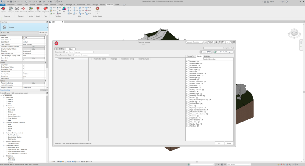 HotGearProject for Revit Screenshot 5