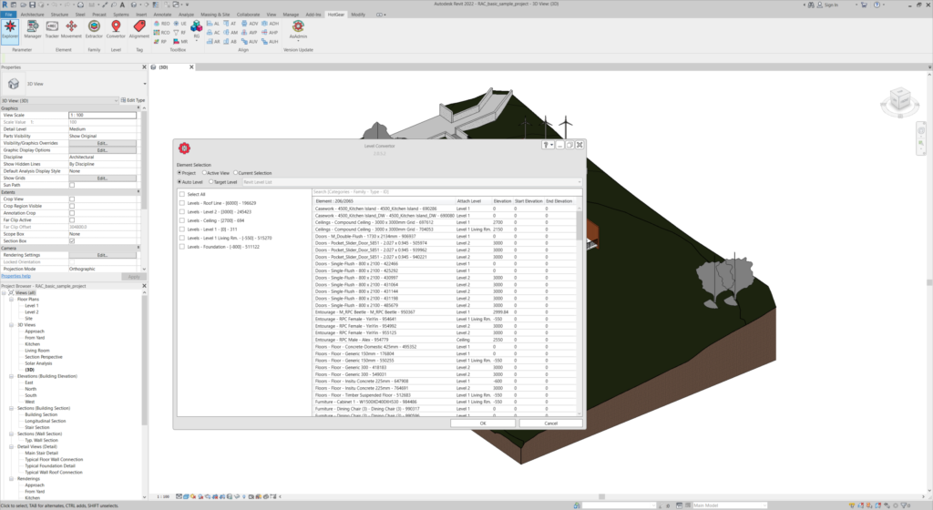 HotGearProject for Revit Screenshot 7