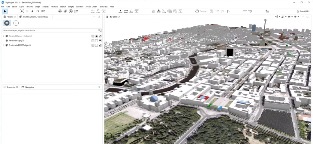 ArcGIS CityEngine Screenshot 3
