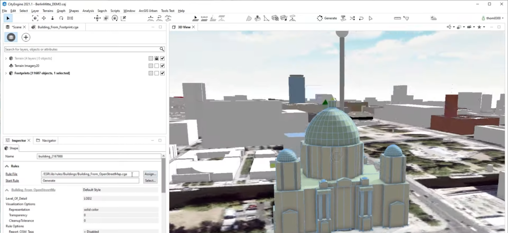 ArcGIS CityEngine Screenshot 4