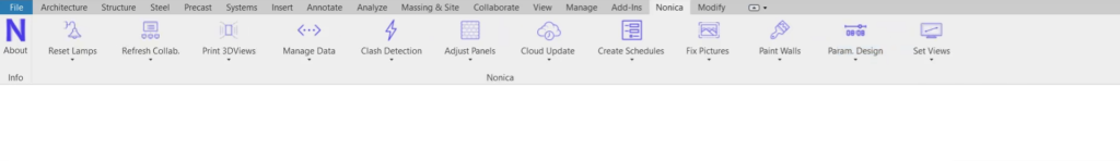 NonicaTab for Revit Screenshots 2