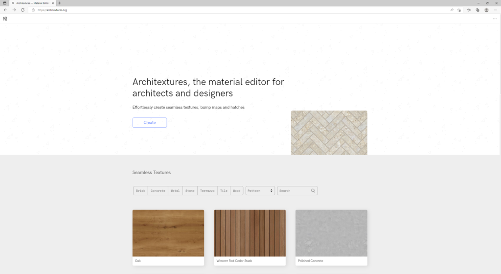 Architextures Create Screenshot 1