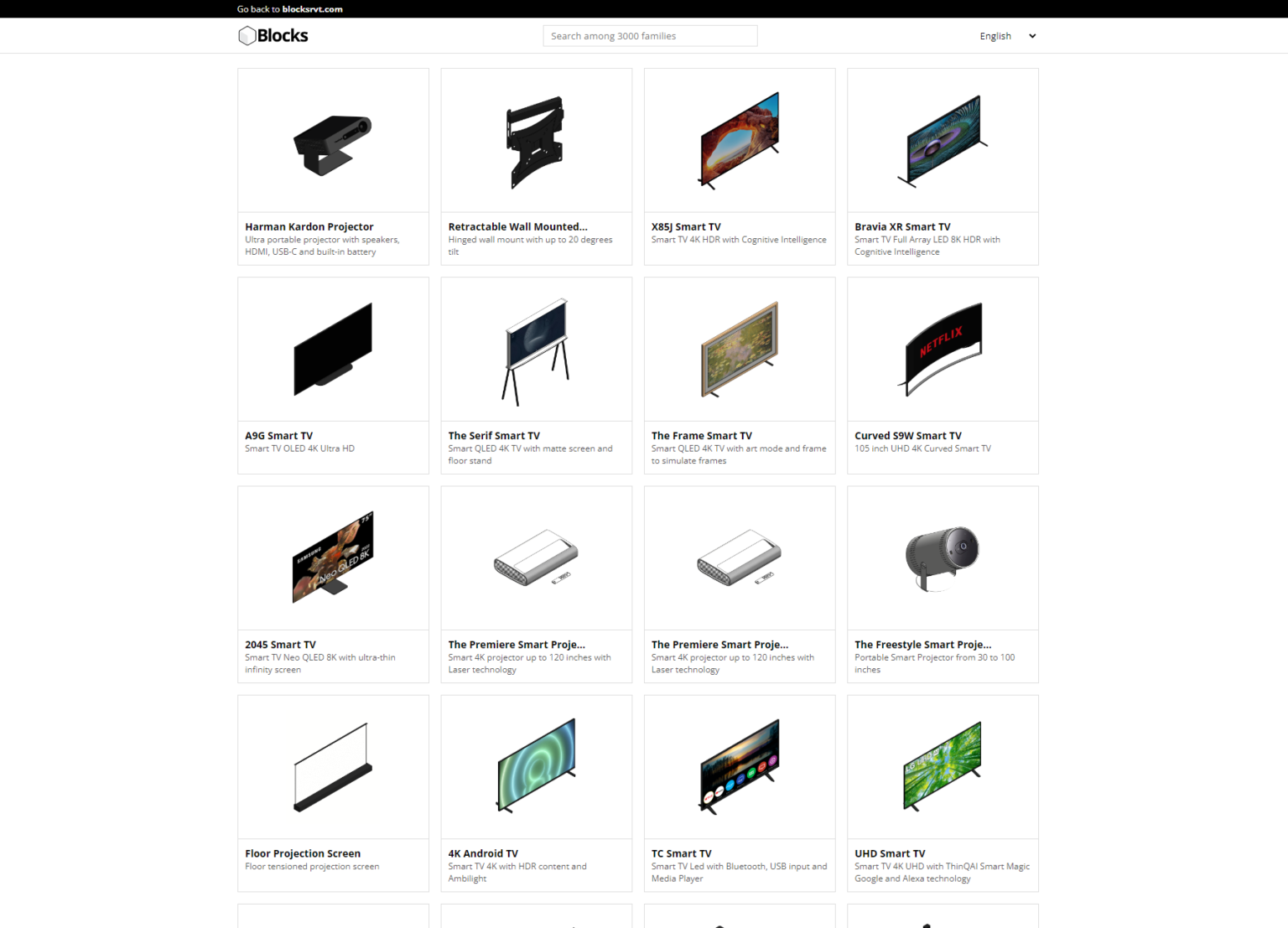 revit blocks download free