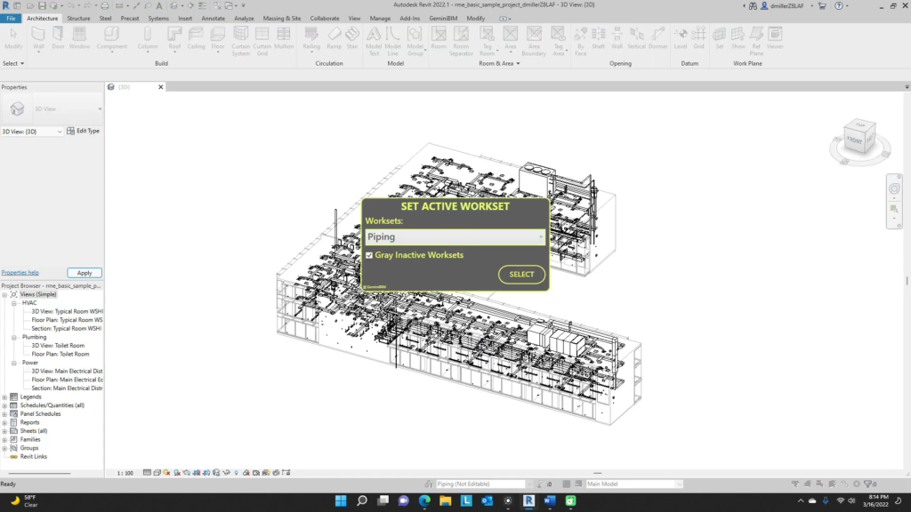 GeminiBIM Tools for Revit Screenshot 2