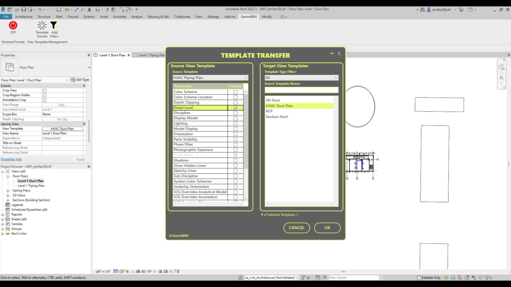 GeminiBIM Tools for Revit Screenshot 3