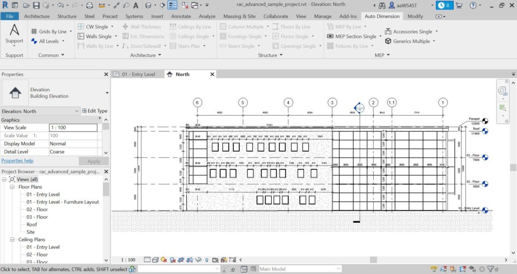 Auto Dimension Revit Pack 1.2 Screenshot 6