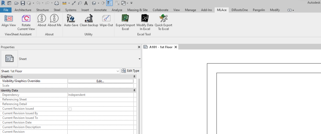 Export/ Import Excel for Revit - Screenshot 1