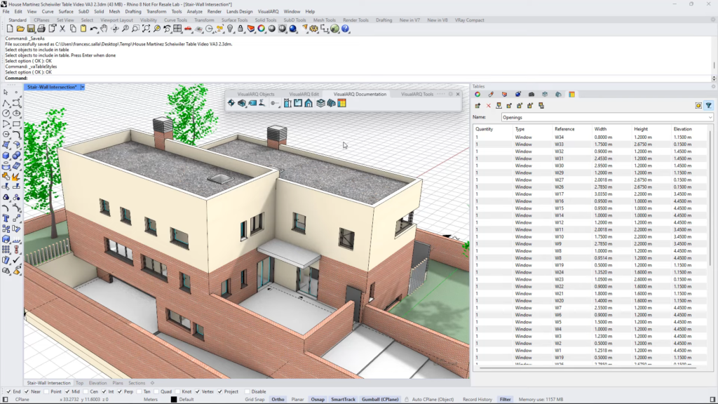 VisualARQ Screenshot 1